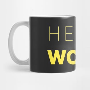 Hello World Black One Mug